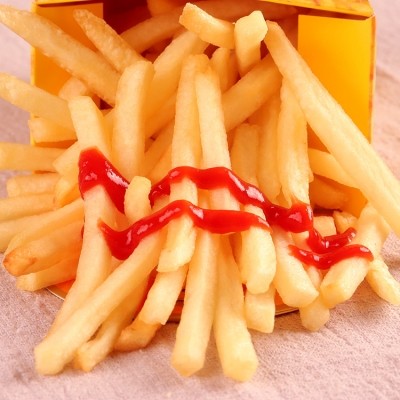 凱達恒業(yè)冷凍薯條 1/4細薯 2kg 半成品薯條 西餐漢堡店用油炸薯條