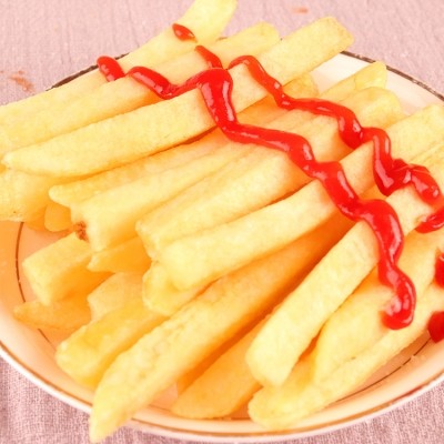 凱達恒業(yè)冷凍薯條 3/8裹粉細薯 2kg 半成品薯條 西餐漢堡店用油炸薯條