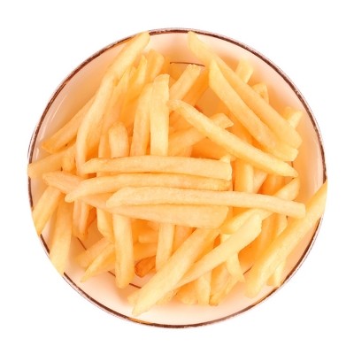 凱達恒業(yè)冷凍薯條 1/4裹粉細薯 2kg 半成品薯條 西餐漢堡店用油炸薯條